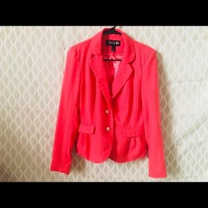 Coral blazer